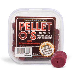 Sonubaits Pellet O's Pre-drilled 8mm/14mm Hook Bait Pellets