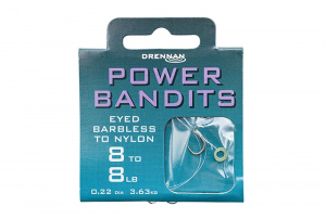 Drennan Power Bandits Hair Rig Hooks To Nylon