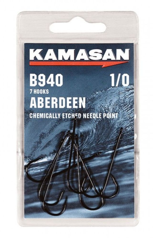 Kamasan B940s Aberdeen Short Shank Sea Hooks - Poingdestres