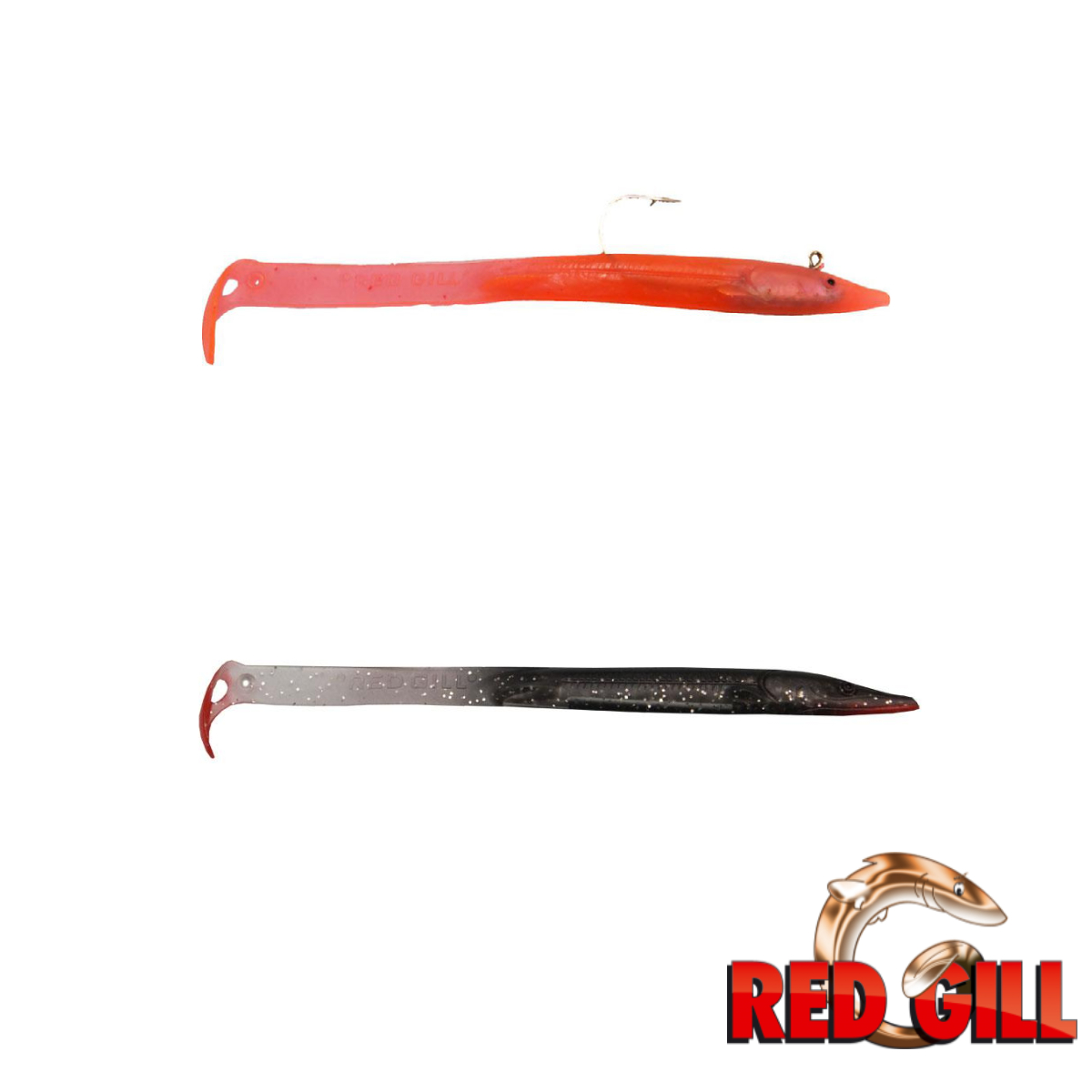 Red Gill Rascal 115mm Sand Eel Lures - Poingdestres