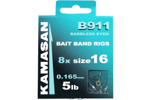 Kamasan B911 Bait Band Hair Rigs To Nylon