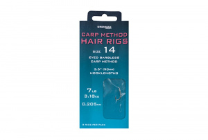 Drennan Carp Method Hair Rig Hooks To Nylon