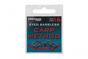 Drennan Carp Method Eyed Barbless Hooks
