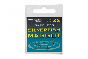 Drennan Barbless Silverfish Maggot Hooks
