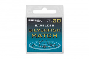 Drennan Barbless Silverfish Match Hooks