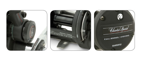 リール SHIMANO TRITON Charter Special TR 1000 Shimano Charter Special TR1000 Lever Drag Multiplier Reels