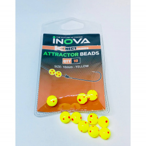 Inova Yellow Attractor Beads