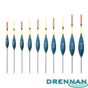 Drennan AS Ready Tied Pole Rigs Various Float Type & Sizes Available 