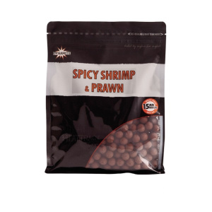 Dynamite Baits Spicy Shrimp and Prawn 15mm Boilies