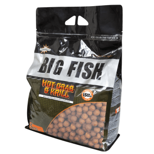 Dynamite Baits Hi-Attract 15mm Hot Crab & Krill Boilies