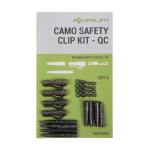 Korum Camo Quick Change Safety Clip Kit