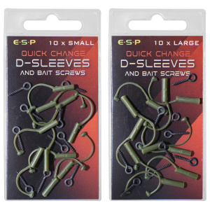 ESP Quick Change D-Sleeves & Bait Screws