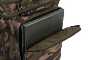 clu483_fox_camolite_compact_rucksack_front_pocket_open_with_large_tackle_box_detail.jpg