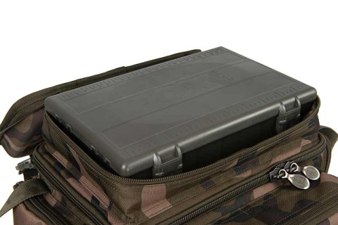 clu483_fox_camolite_compact_rucksack_hard_top_pocket_open_with_tackle_box_detail.jpg