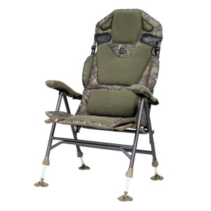 Trakker Levelite Camo Longback Recliner Chair