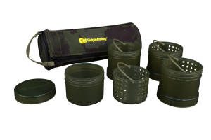 RidgeMonkey Camo Modular Hook Bait Pots Case