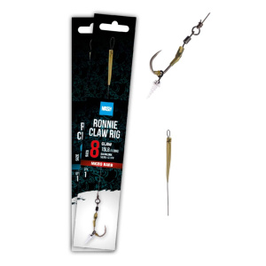 Nash Tackle Ready Tied Ronnie Claw Rigs