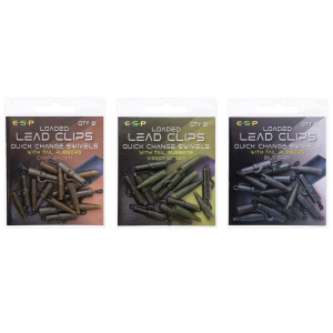 ESP Quick Change Swivel Loaded Lead Clips