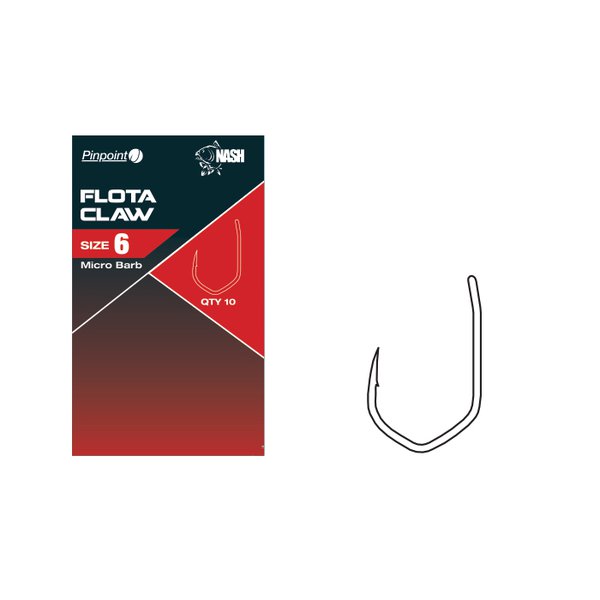Nash Tackle Pinpoint Flota Claw Hooks - Poingdestres