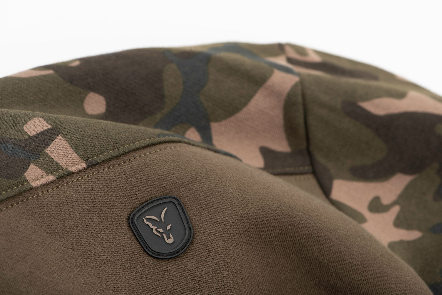 fox khaki camo moletom com capuz