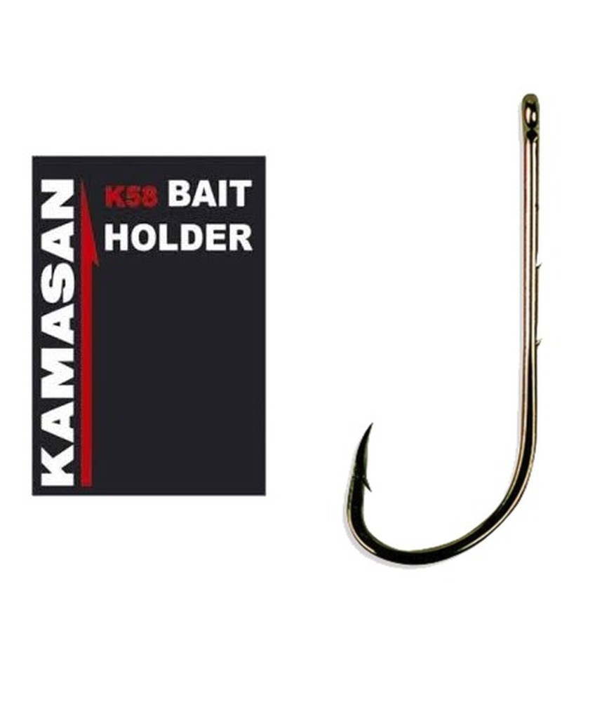 Kamasan K58 Baitholder Hooks - Poingdestres Angling Centre