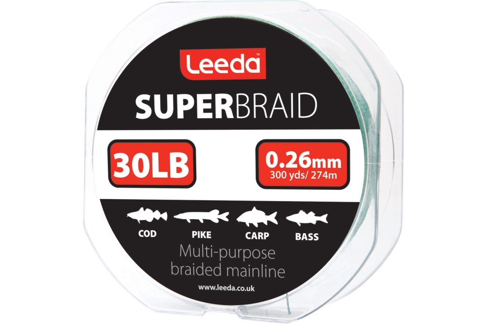 Leeda Super Braid / 300yds 15lbs